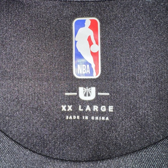 NBA Trailblazers Damien Lillard Souvenir Black Jersey with Logo - Picture 2 of 6